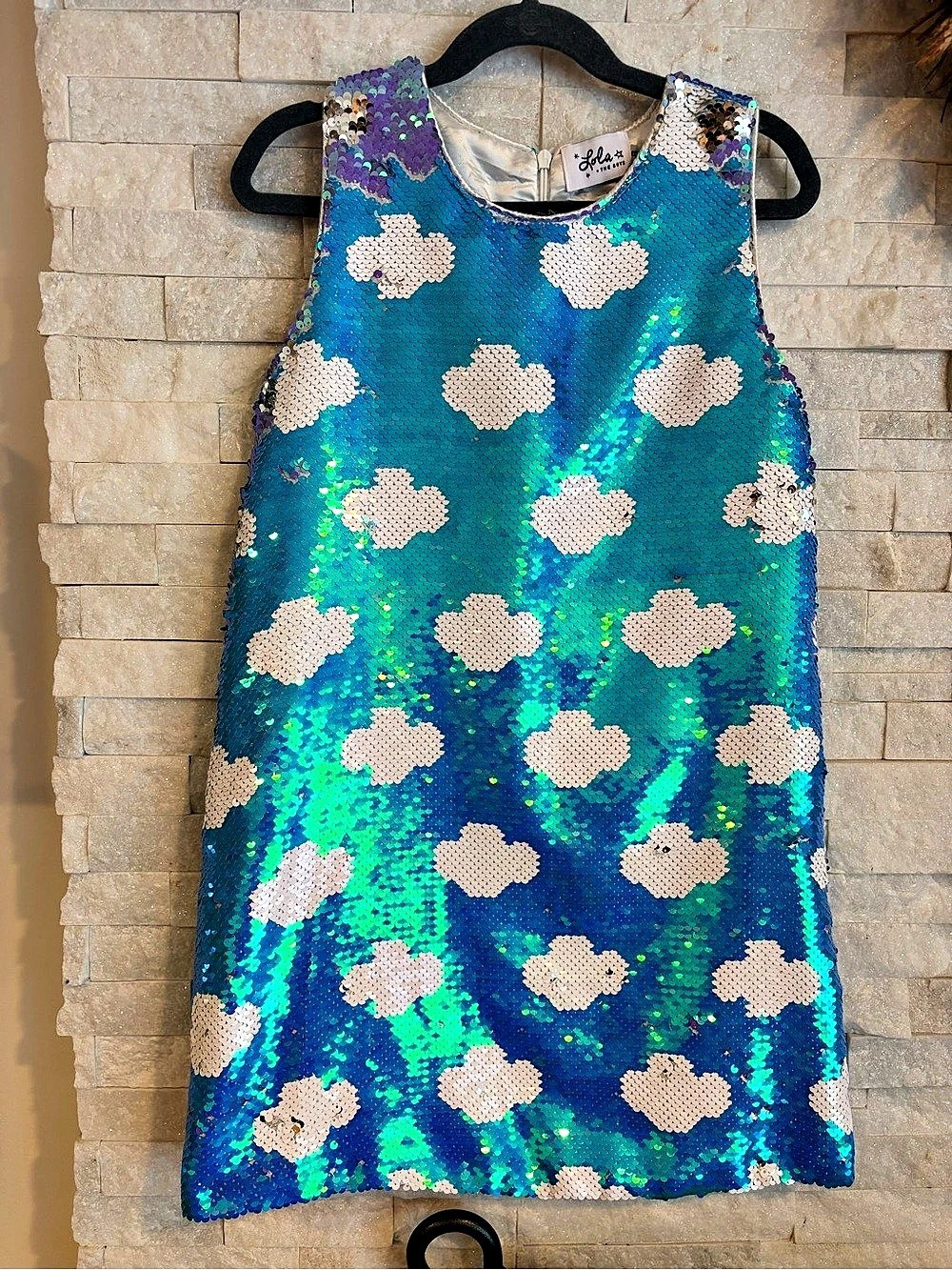 Lola + The Boys Girls Size 8 Sequin Mini Dress Like New